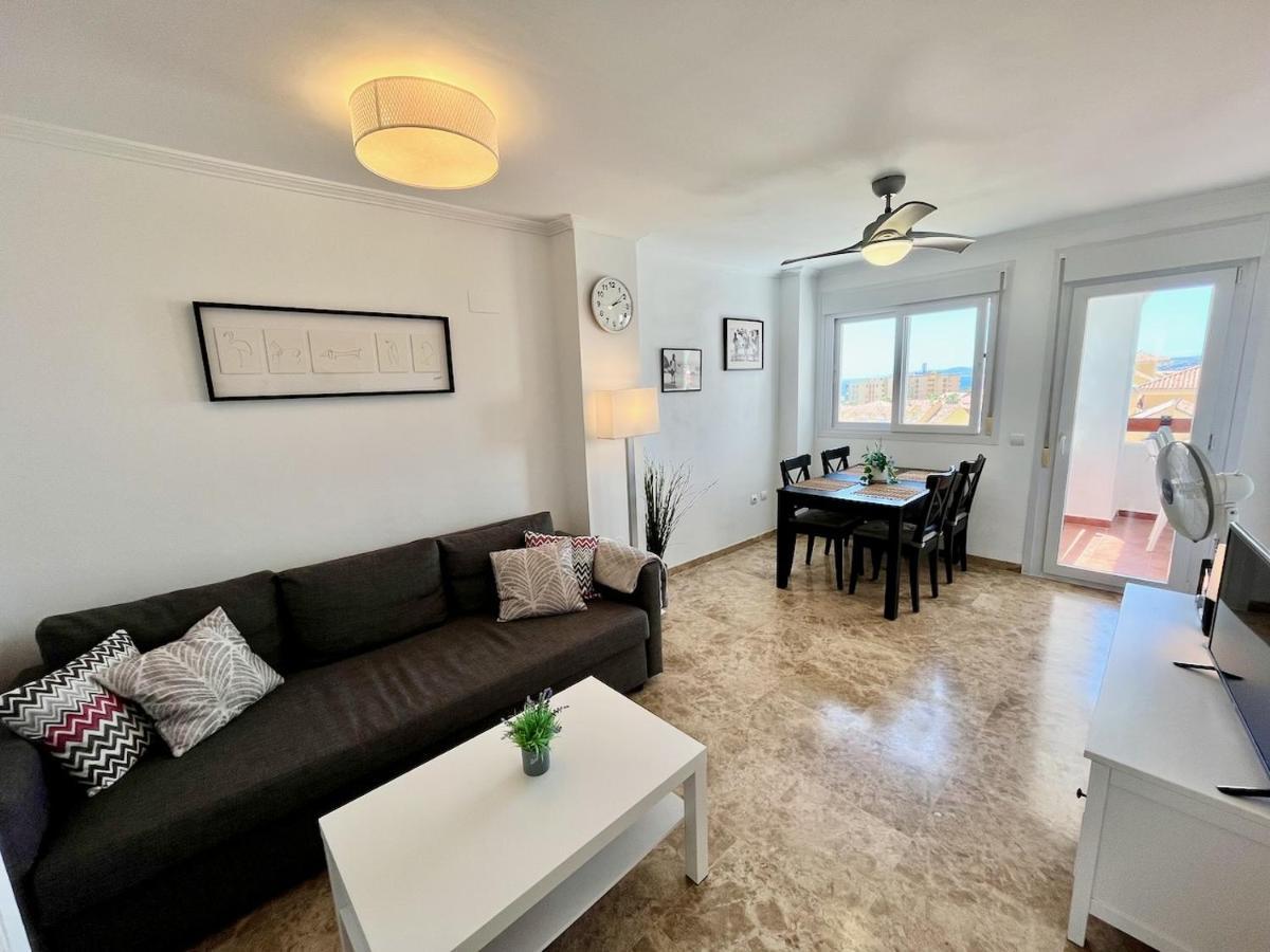 Penthouse Mit Private Dachterrasse Und Blick Auf Das Meer, Berge ,Hafen Estepona Esterno foto