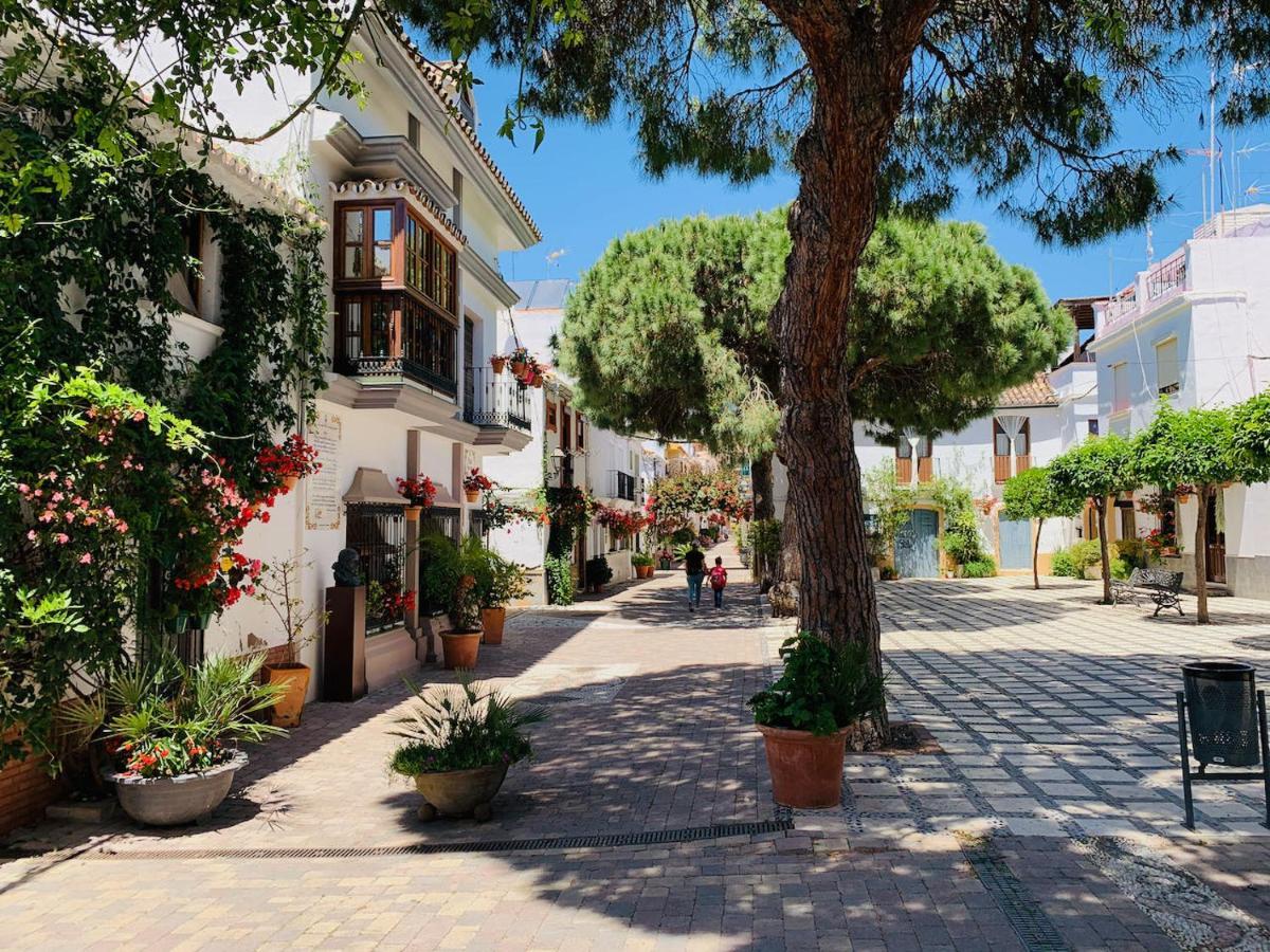 Penthouse Mit Private Dachterrasse Und Blick Auf Das Meer, Berge ,Hafen Estepona Esterno foto